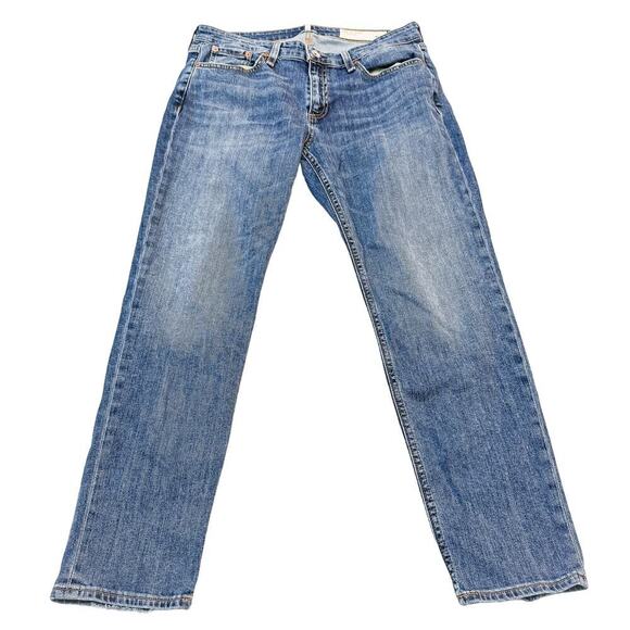 Rag & Bone Dre Low-Rise Slim Boyfriend Denim Jeans Color Juli Size 28 - Picture 2 of 9